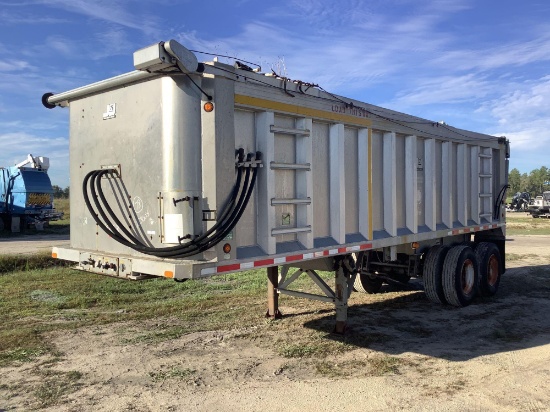 2006 Aluminum 27FT T/A Push Out Sludge Trailer