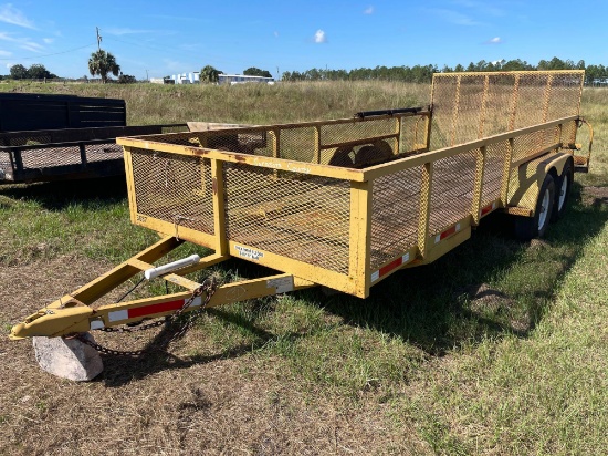2013 Texas 18ft T/A Landscape Trailer