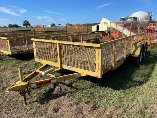 2013 Texas 18ft T/A Landscape Trailer