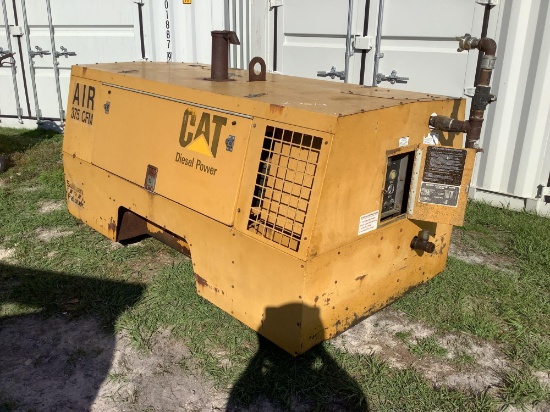 Caterpillar 100PSI 375 CFM Air Compressor