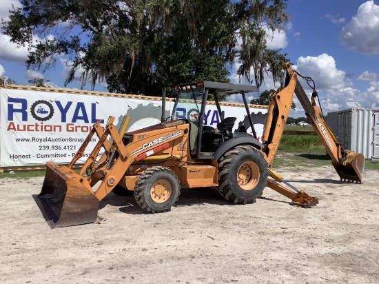 2007 Case 590 4x4 Super M Series 2 Extendahoe Backhoe Loader