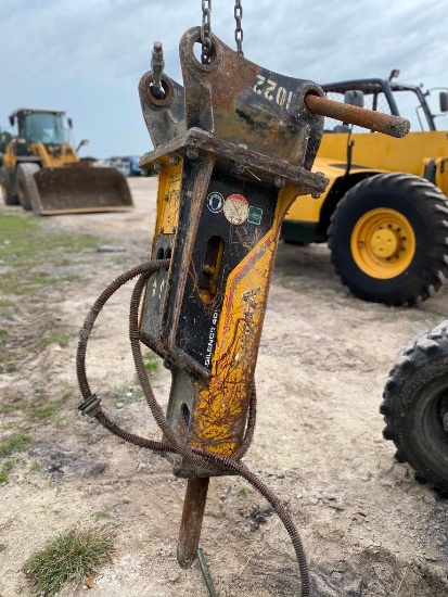 2016 D and A 40V Hydraulic Breaker Excavator Attachment