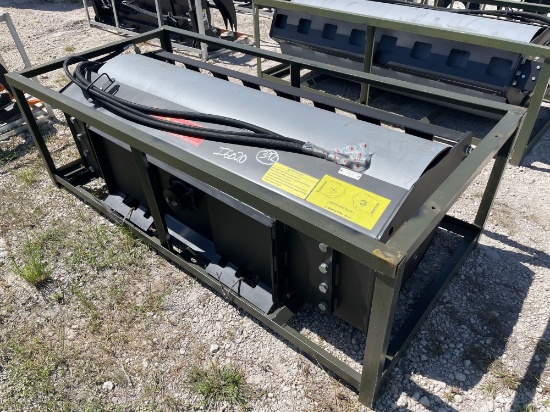 Unused Vibratory Skid Steer Cement Roller