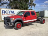 2015 Ford F-550 4x4 Cab and Chassis Truck