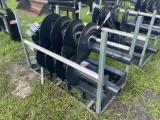 Unused Skid Steer Auger with 18in and 24in Bits