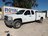 2013 Chevrolet Silverado Extended Cab Reading Service Body