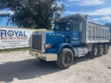 1988 Peterbilt 357 Tri-Axle Dump Truck