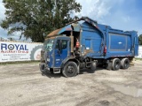 2015 Peterbilt 320 6x4 T/A 28yd Front Loader Garbage Truck