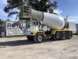 1999 Advance Front Discharge 6x6 Tri-Axle Concrete Mixer Truck