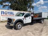 2017 Ford F-550 16FT Flatbed Truck