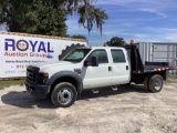 2008 Ford F-450 Crew Cab Flatbed Truck