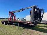 2008 Manac T/A Prentice F90 Grapple Loader Trailer