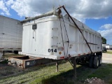 1997 Dorsey 26ft T/A End Dump Trailer