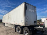 2000 Wabash 53ft T/A Box Van Semi Trailer