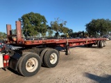 2000 Clark CFBT-2000 48ft Flatbed Trailer