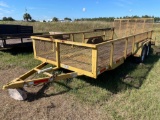 2013 Texas 18ft T/A Landscape Trailer