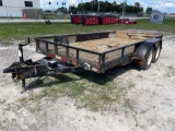 14ft T/A Utility Trailer