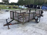 2008 Trailer 5ftX10ft with 2ft Mesh Sides