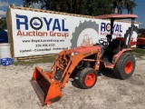 2013 Kubota B3200HSD 4x4 Front End Loader Tractor