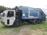 2013 Crane Carrier Co. Low Entry Rear Packer Garbage Truck