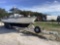 2005 Boston Whaler 27FT Center Console Firefighting Boat with Tri-Axle Trailer