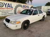 2010 Ford Crown Victoria 4-Door Police Cruiser