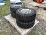 Tires and wheels 37x12.5R17LT