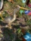 Egret bird yard art
