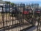 8ft wrought iron gates with tree design