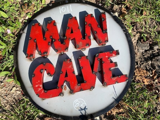 Man Cave sign