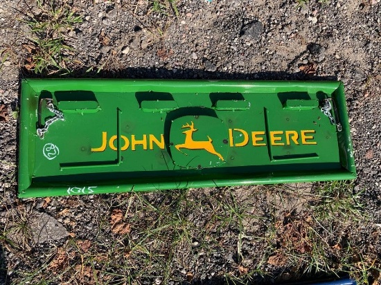 John Deere tailgate sign