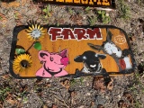 Animal farm sign