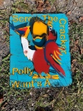 Polly want?s A? sign