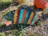 Fish yard art
