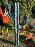 Cactus yard art