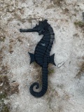 Seahorse lawn art