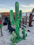 Three Cactus lawn art