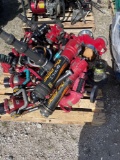 Various valves and nozzles