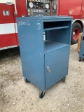 Metal Cabinet with wheels