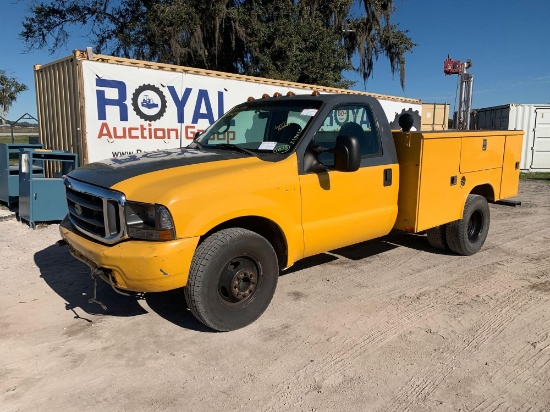 2000 Ford F-350 Service Pickup Truck