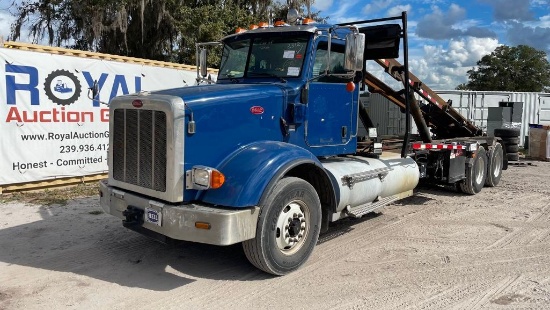 2015 Peterbilt 365 T/A Rolloff Dumpster Truck