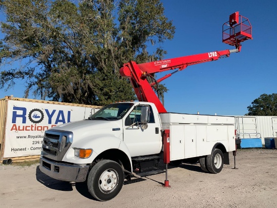 2005 Ford F-650 Bucket Sign Truck