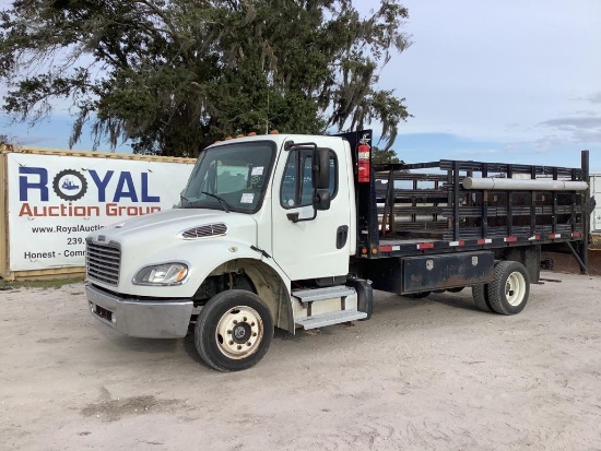2013 Freightliner M2 Stake Body Flatbed Truck