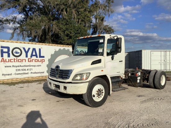 2009 Hino 338 Cab and Chassis Truck