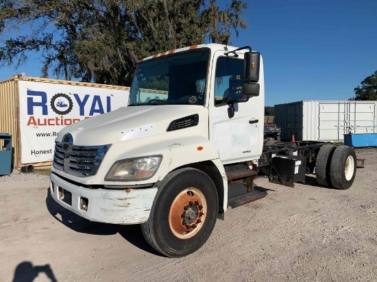 2009 Hino 338 Cab and Chassis Truck