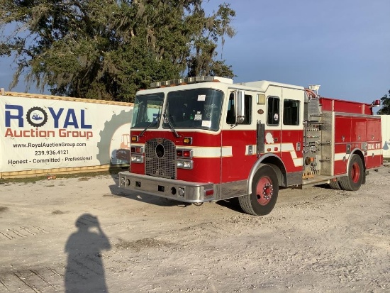 2002 KME Pumper Fire Truck