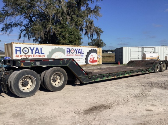 1995 Wilson 31Ton Lowboy Trailer with Ramps