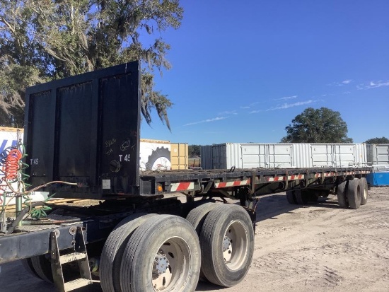 45FT T/A Flatbed Trailer