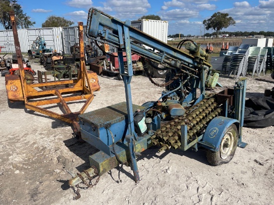 Tow Behind Drill Rig