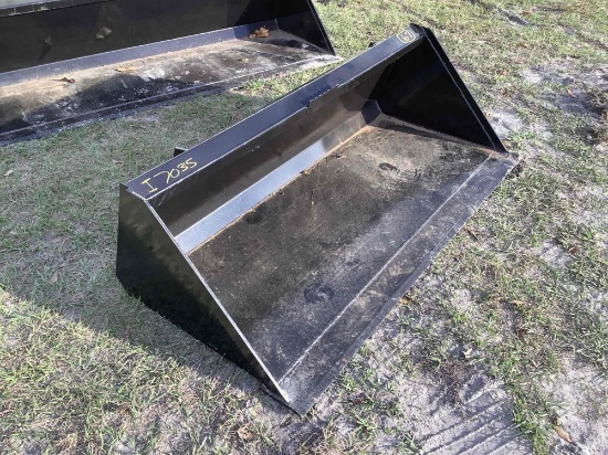 Unused 66in Skid Steer Loader Bucket